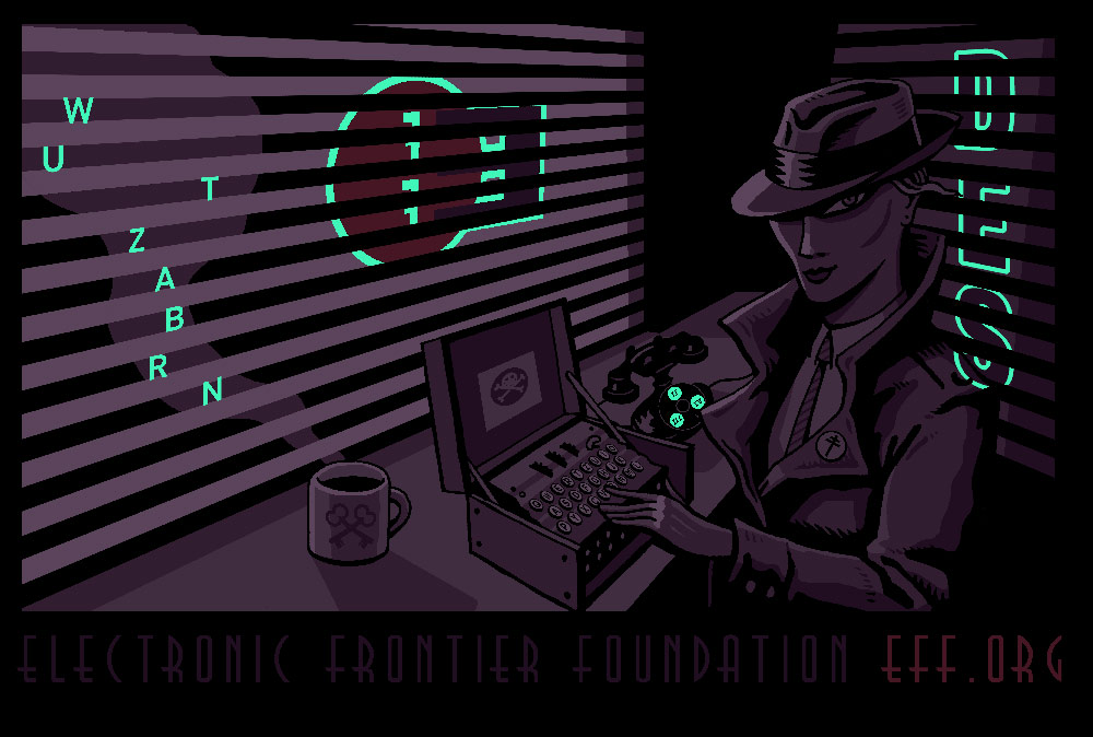 EFF's DC23 Shirt Back Under Cover of Night